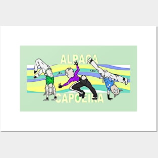 Alpaca Capoeira Posters and Art